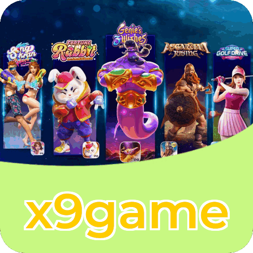 Números do app x9game em material de marketing — ilustração, não auditoria
